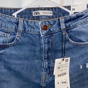 Zara Mom Slim Fit Jeans